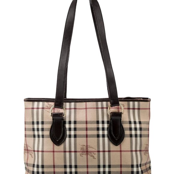 Burberry Haymarket Check Medium Regent Tote - Picture 2 of 5